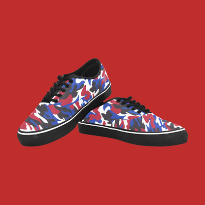 Men's Classic Canvas Low Top Patriot