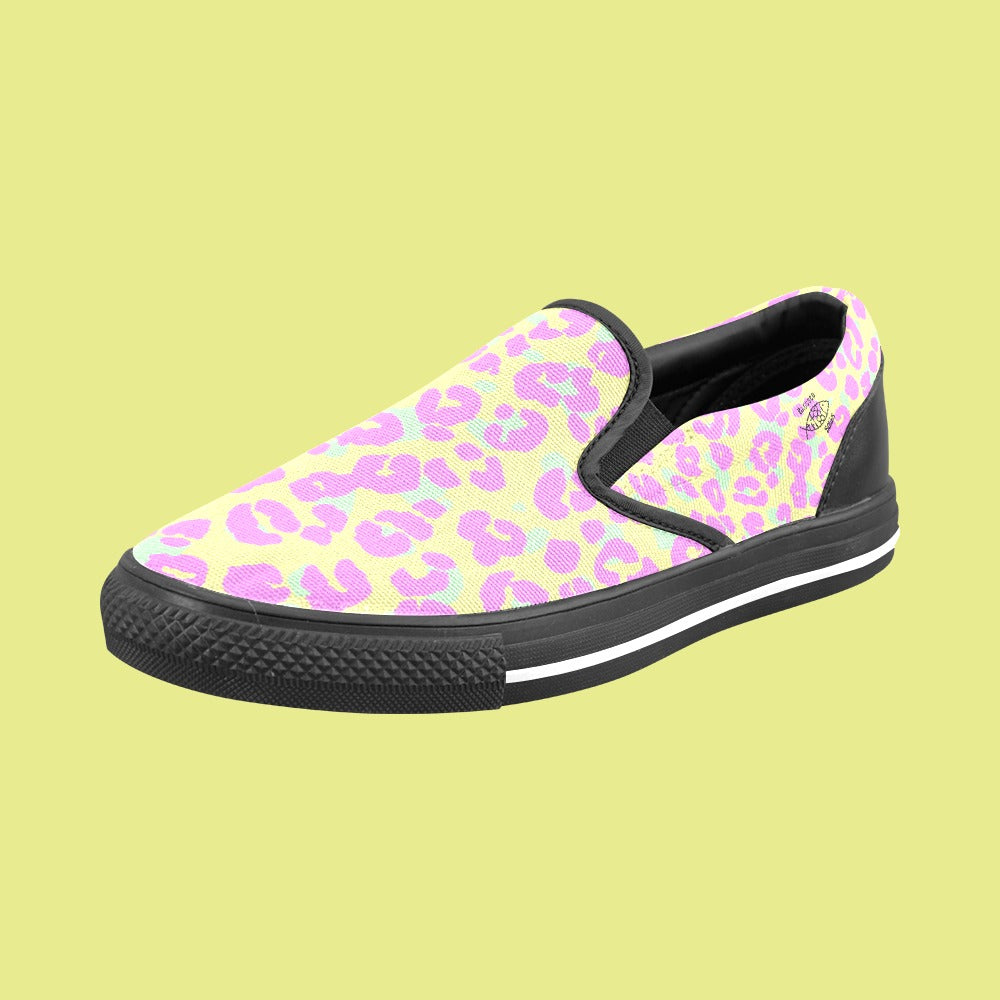 Women's Slip On Leopard Pastel