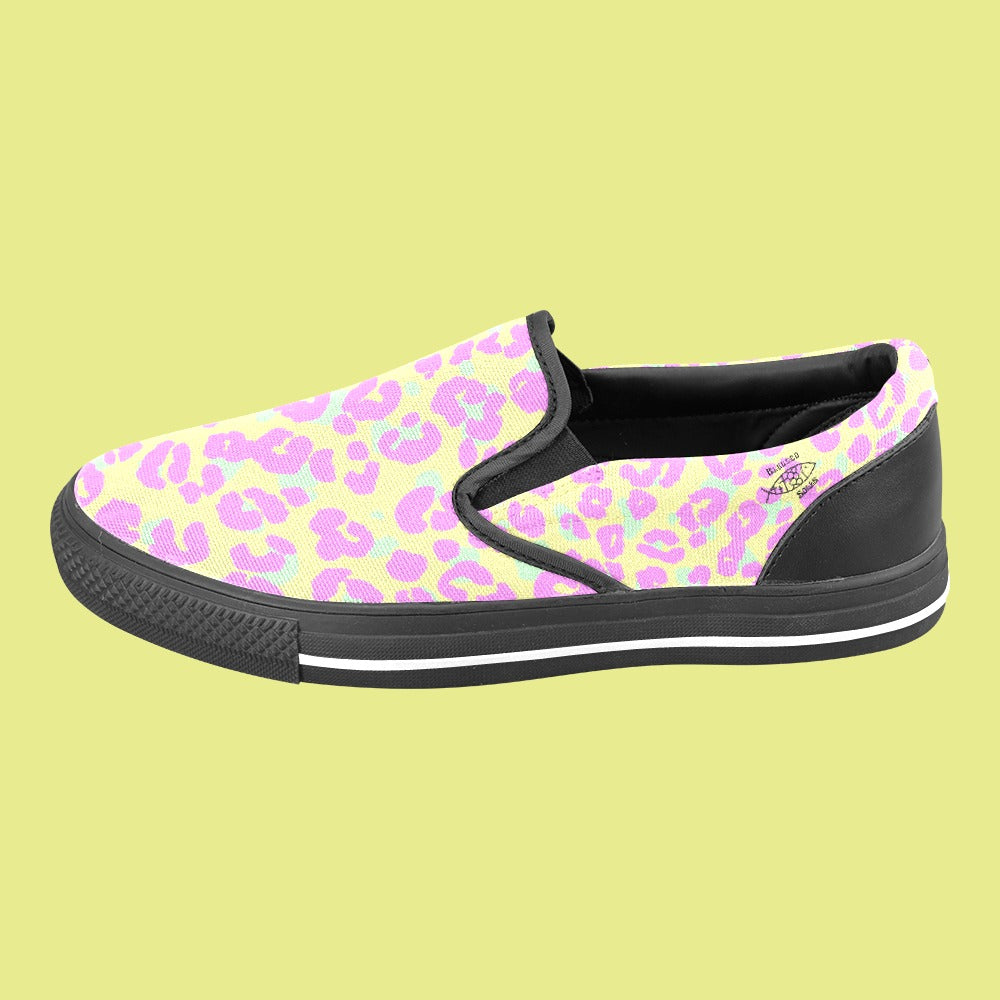 Women's Slip On Leopard Pastel