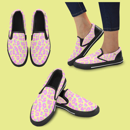 Women's Slip On Leopard Pastel
